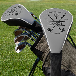 Klassieke Cross Club Naam Golfheadcover