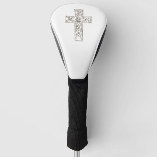 Klassieke crossart golfheadcover (Voorkant)