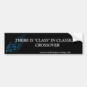 Klassieke-Crossover-Bumpersticker Bumpersticker