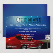 Klassieke cruise over uitnodiging (Voorkant / Achterkant)