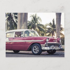 Klassieke Cuba Car Post Kaart