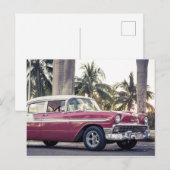 Klassieke Cuba Car Post Kaart (Voorkant / Achterkant)