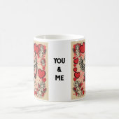 Klassieke cupide liefde koffiemok (Center)