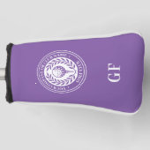 Klassieke Custom Naam Putter Golf Head Cover Paars (Voorkant)
