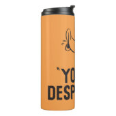 Klassieke DAFFY DUCK™ "Je bent verachtelijk" Thermosbeker (Gedraaid links)