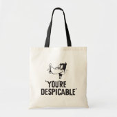 Klassieke DAFFY DUCK™ "Je bent verachtelijk" Tote Bag (Voorkant)