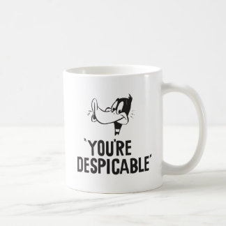 Klassieke DAFFY DUCK™ "Je bent weerzinwekkend" Koffiemok