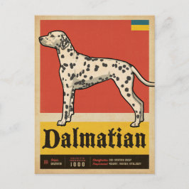 Klassieke  Dalmation Briefkaart