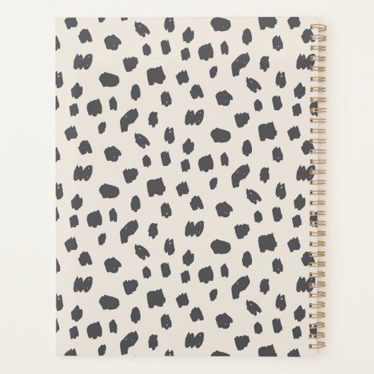 Klassieke Dalmatische Spots Planner (Achterkant)