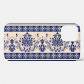 Klassieke Damask: Sierlijke naadloze behang. Case-Mate iPhone Case (Achterkant (horizontaal))