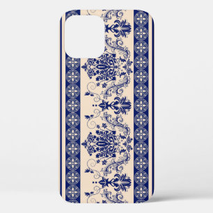 Klassieke Damask: Sierlijke naadloze behang. Case-Mate iPhone Case