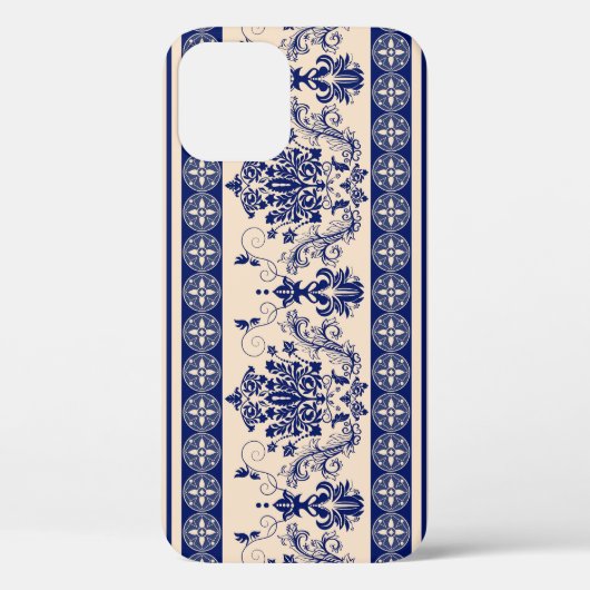 Klassieke Damask: Sierlijke naadloze behang. Case-Mate iPhone Case (Achterkant)