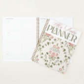 Klassieke Damast Bloem "Mijn Dagelijkse Planner" Planner (Display)