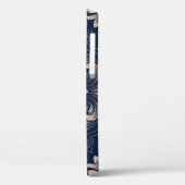 Klassieke Damast Naadloze Victoriaans Textuur Case-Mate iPhone Case (Achterkant / Links)