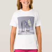 Klassieke Dames Katoen Blend T-shirt (Voorkant)