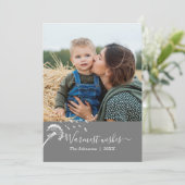 Klassieke Dandelion Buffalo Pset Warm Kaart (Staand voorkant)