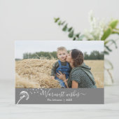 Klassieke Dandelion Buffalo Pset Warm Kaart (Staand voorkant)