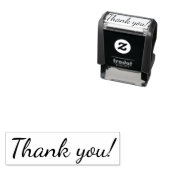 Klassieke Dank Je Wel Zelfinktende Stempel (In situ)