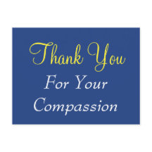 Klassieke "Dank U Voor Uw Medeleven" Ansichtkaart