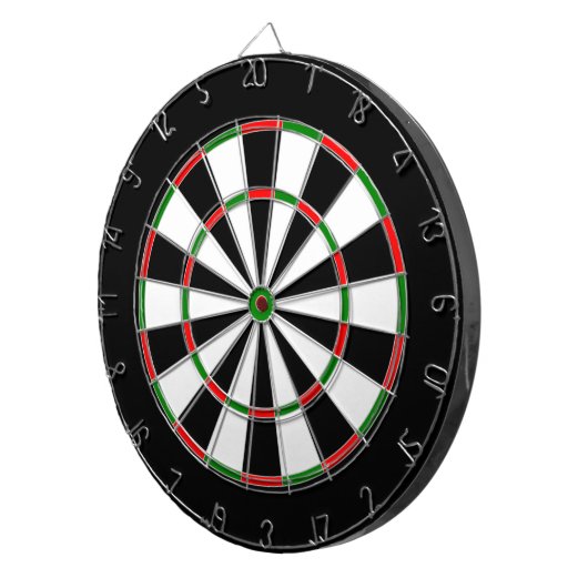 Klassieke Dart Board Dartbord (Voorkant Rechts)