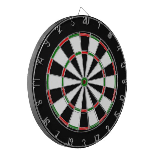 Klassieke Dart Board Dartbord (Voorkant Links)