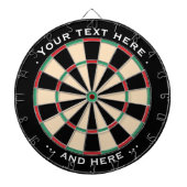 Klassieke Dartboard-tekst Classic - Cadeau voor ku Dartbord (Voorkant)
