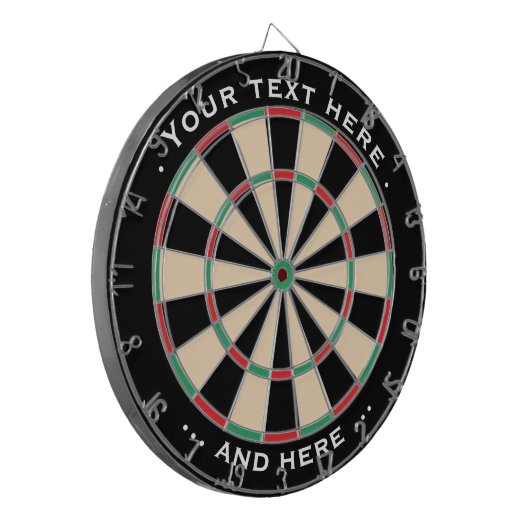 Klassieke Dartboard-tekst Classic - Cadeau voor ku Dartbord (Voorkant Links)