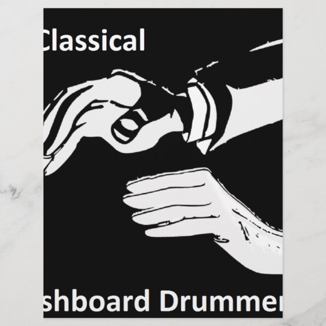 Klassieke dashboarddrummer draag (Voorkant)