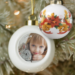 Klassieke Dated Photo Keepomwille Ball Ornament