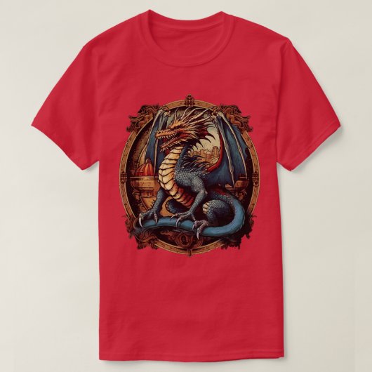 Klassieke DD Dragon T-shirt (Design voorkant)