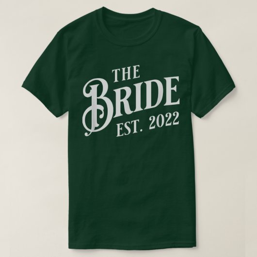 Klassieke De Bruid Est T-shirt (Design voorkant)