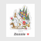 Klassieke De Grinch | De Grinch & Max Op De Loop S Sticker (Vel)