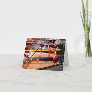 Klassieke de groetkaart van Boten Kaart