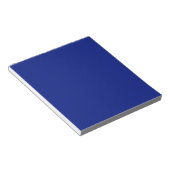 Klassieke Deep Blue Solid kleur Notitieblok (Schuin)