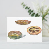Klassieke desserts, Thanksgiving taarten, Pecan po (Staand voorkant)