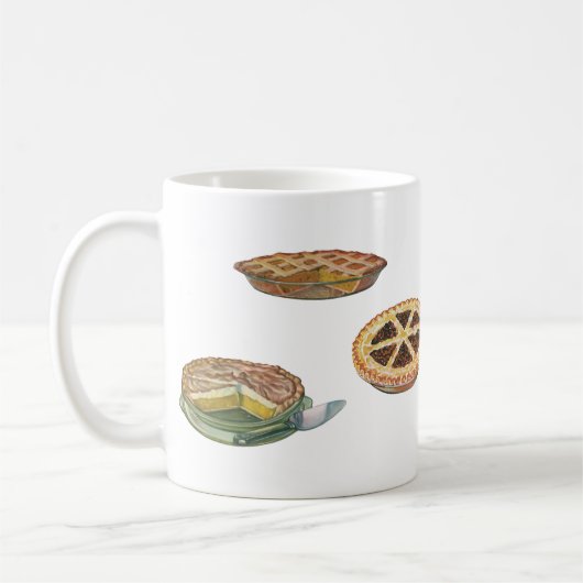 Klassieke desserts, Thanksgiving taarten, Pecan Po Koffiemok (Links)