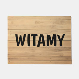 Klassieke deurmat. deurmat