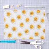 Klassieke Deviled Eggs Tissuepapier (Craft)