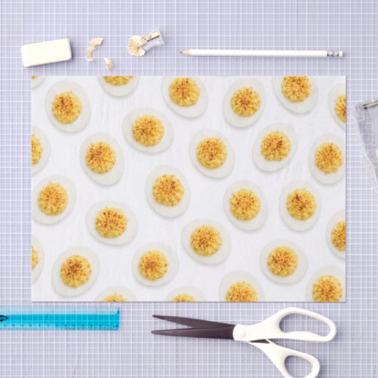 Klassieke Deviled Eggs Tissuepapier (Craft)