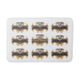 Klassieke diamant badmat