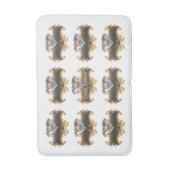 Klassieke diamant badmat (Voorkant Verticaal)