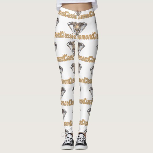 Klassieke diamant leggings (Voorkant)