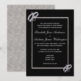 Klassieke diamanten zilveren trouwringen Trouwen Kaart