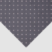 * Klassieke diamantfloretten op grijs Tissuepapier (Detail)