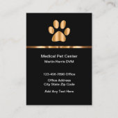 Klassieke Dierenartsenafspraakkaarten voor huisdie Afsprakenkaartje (Voorkant)