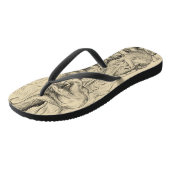 Klassieke Dinosauriërs Teenslippers (Schuin)