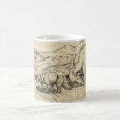 Klassieke dinosaurussen koffiemok (Center)