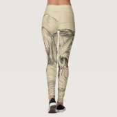 Klassieke dinosaurussen leggings (Achterkant)