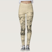 Klassieke dinosaurussen leggings (Voorkant)