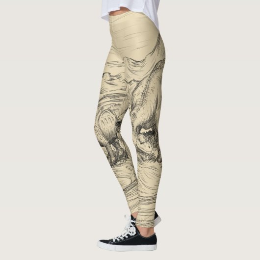 Klassieke dinosaurussen leggings (Links)